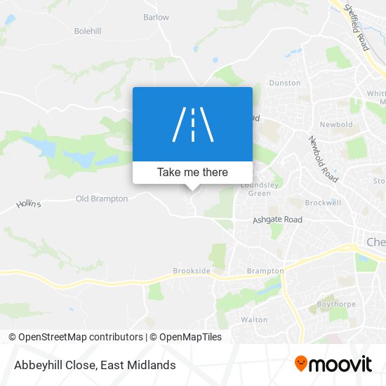 Abbeyhill Close map