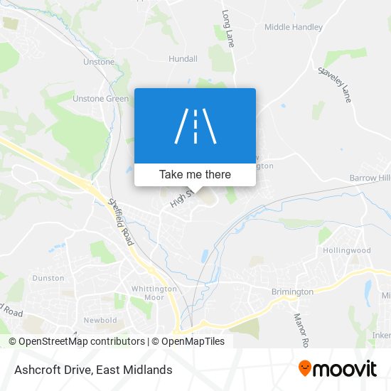 Ashcroft Drive map