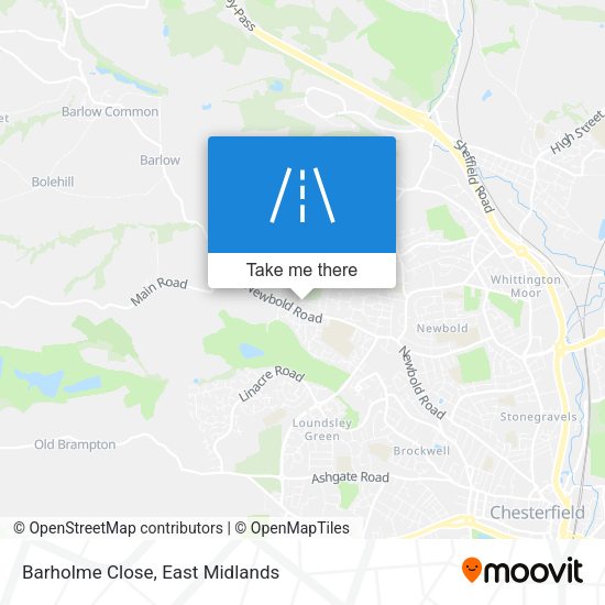 Barholme Close map