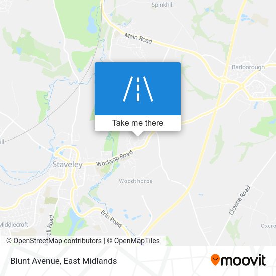 Blunt Avenue map