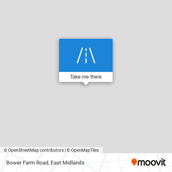 Bower Farm Road map