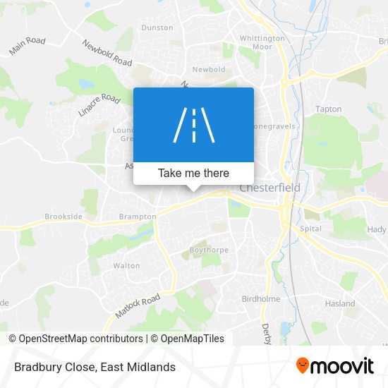Bradbury Close map