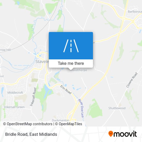 Bridle Road map