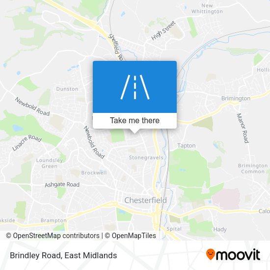 Brindley Road map