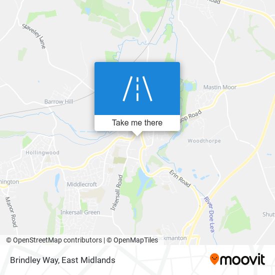 Brindley Way map