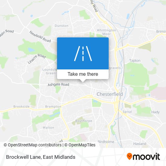 Brockwell Lane map