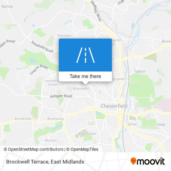 Brockwell Terrace map