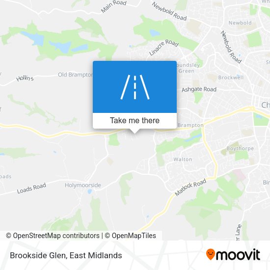 Brookside Glen map