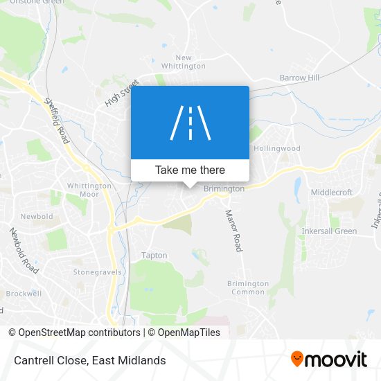 Cantrell Close map