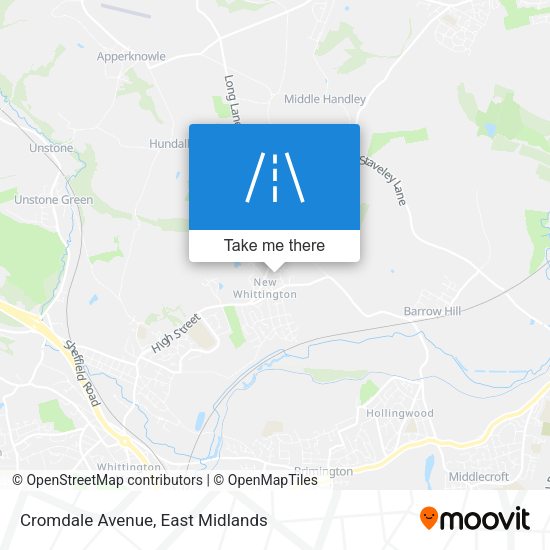 Cromdale Avenue map