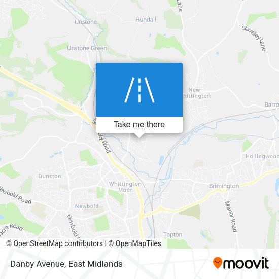 Danby Avenue map