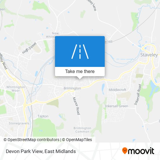 Devon Park View map