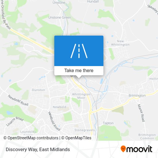Discovery Way map