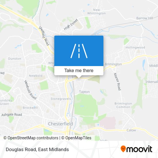 Douglas Road map