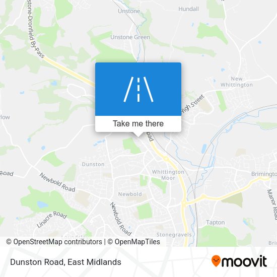 Dunston Road map