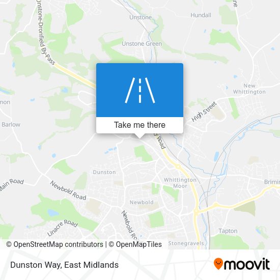 Dunston Way map