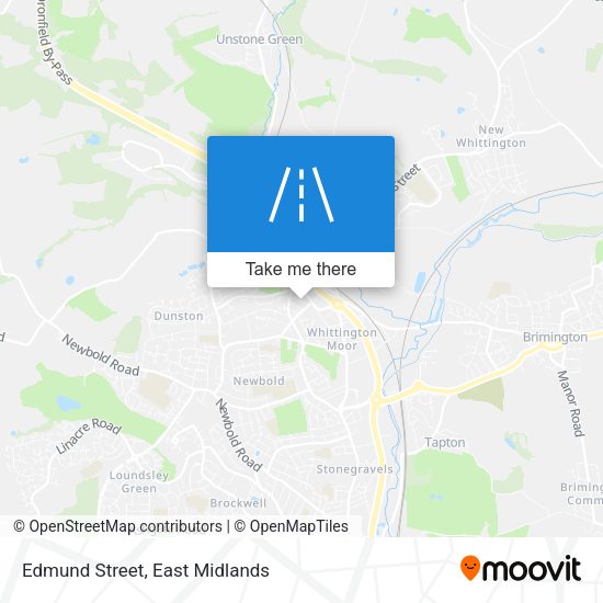 Edmund Street map