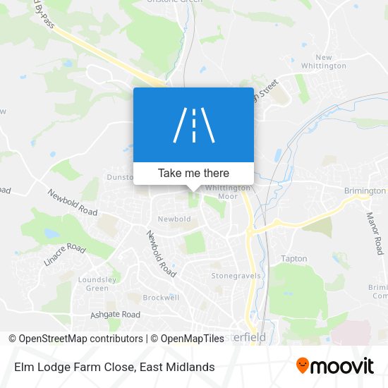 Elm Lodge Farm Close map