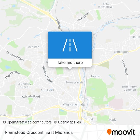 Flamsteed Crescent map