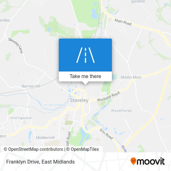 Franklyn Drive map