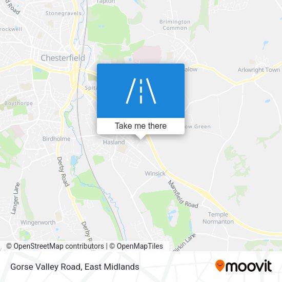Gorse Valley Road map