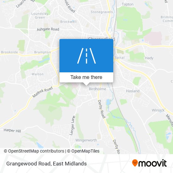 Grangewood Road map