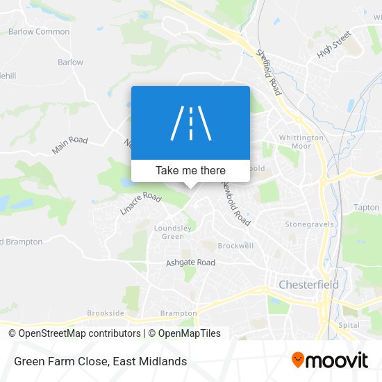 Green Farm Close map