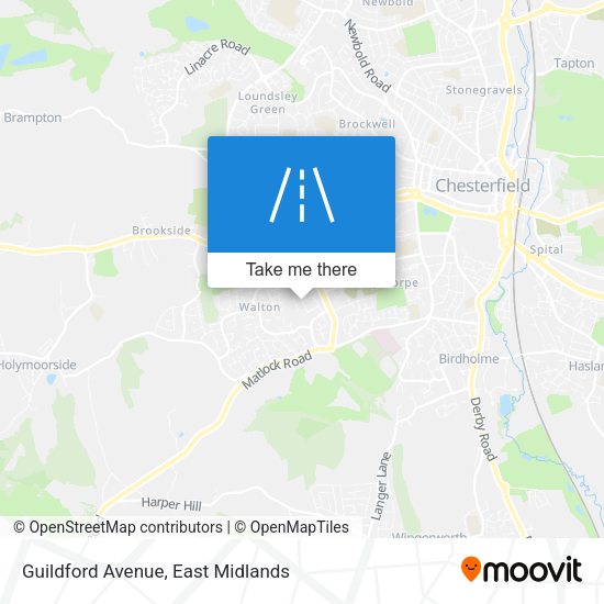 Guildford Avenue map