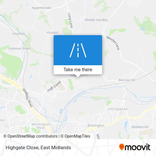 Highgate Close map
