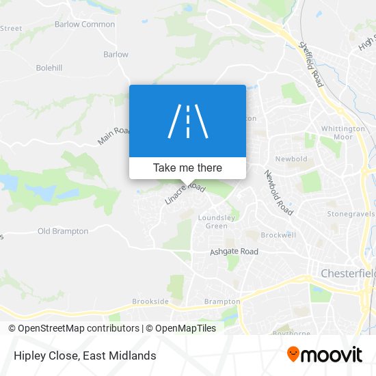 Hipley Close map