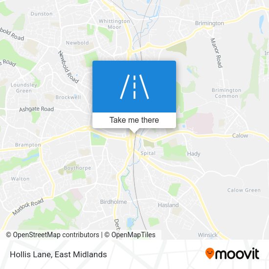 Hollis Lane map