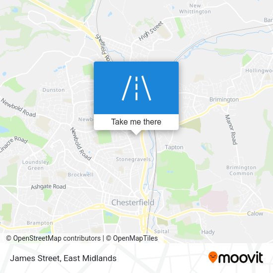 James Street map