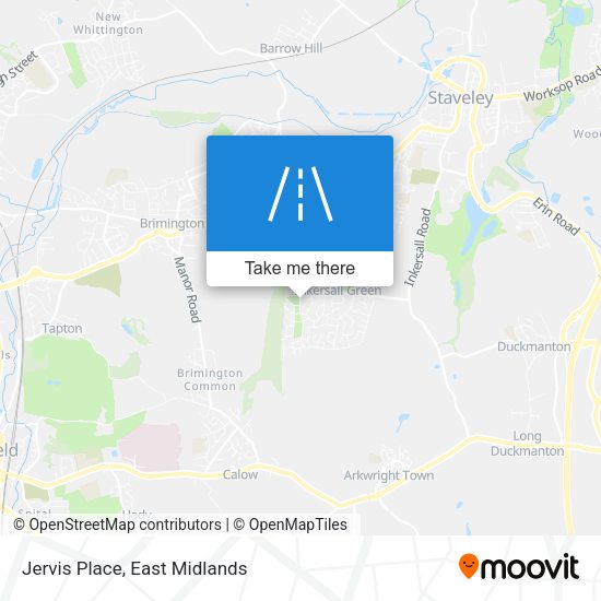 Jervis Place map
