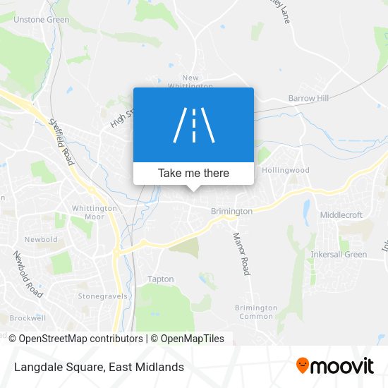 Langdale Square map