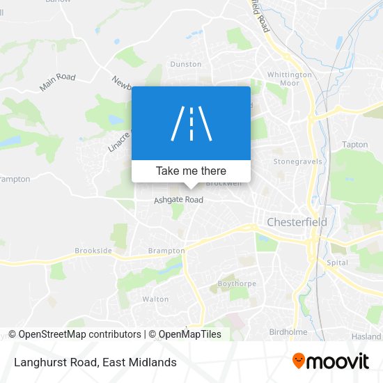Langhurst Road map