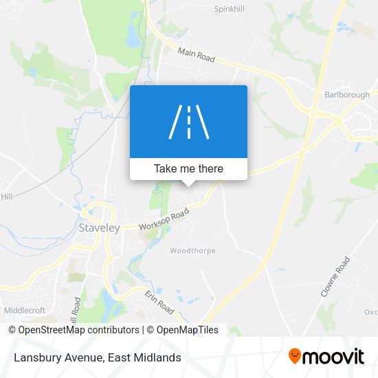 Lansbury Avenue map