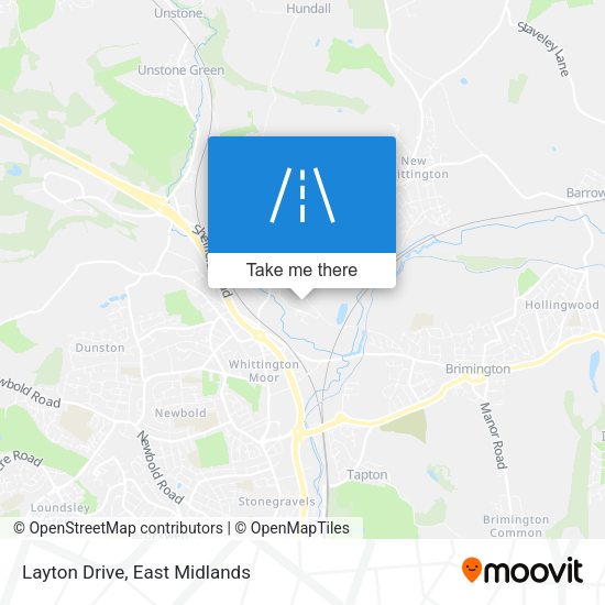 Layton Drive map