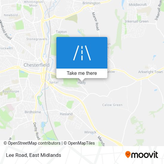 Lee Road map