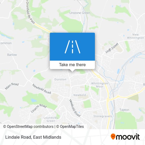 Lindale Road map
