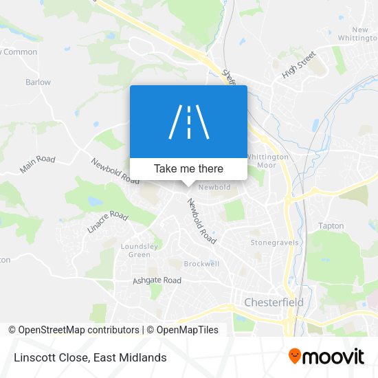 Linscott Close map