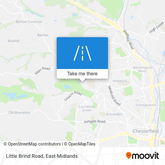 Little Brind Road map