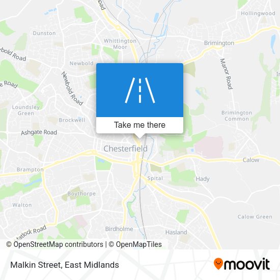 Malkin Street map