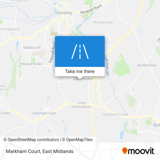 Markham Court map