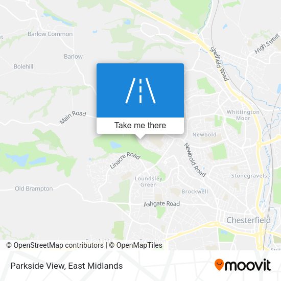 Parkside View map