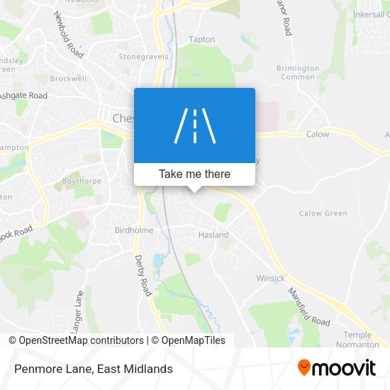 Penmore Lane map