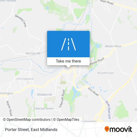 Porter Street map