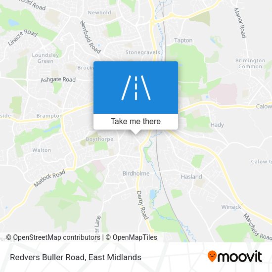 Redvers Buller Road map