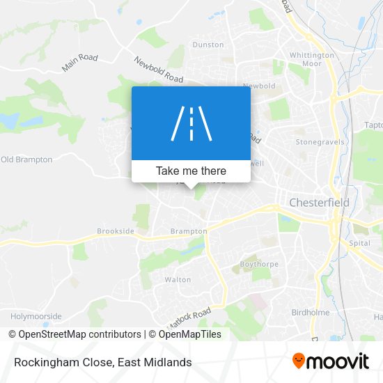 Rockingham Close map