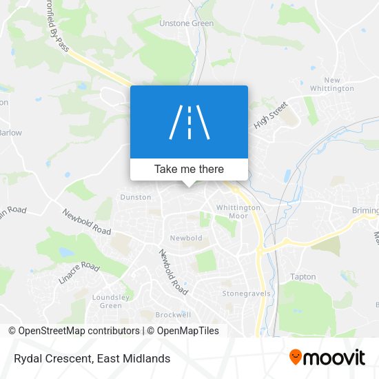 Rydal Crescent map