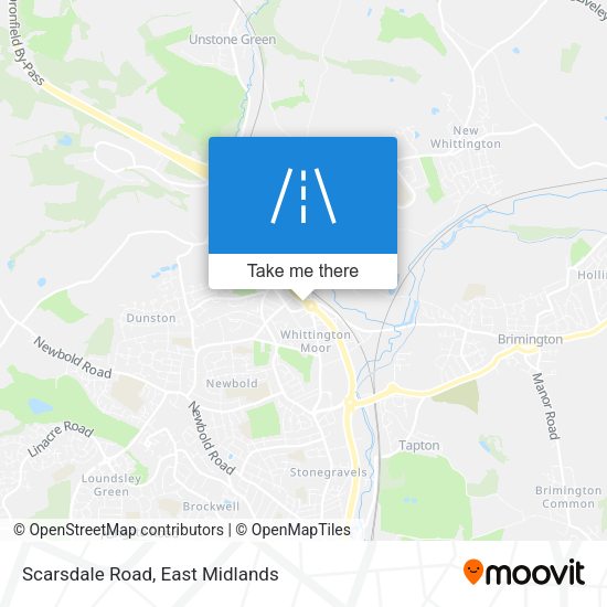 Scarsdale Road map